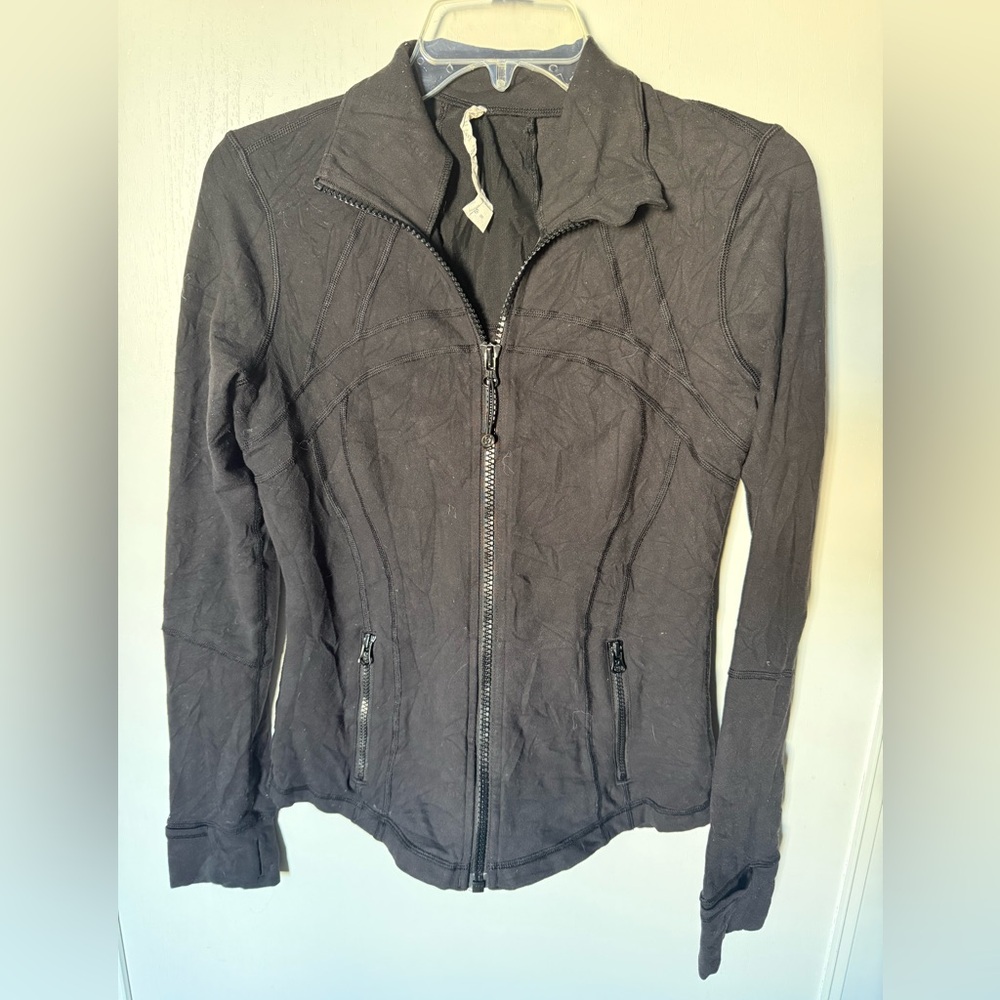 lululemon athletica black Zip-Up Define Jacket